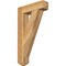 Ekena Millwork Traditional Craftsman Rough Sawn Bracket, Western Red Cedar, 4"W x 18"D x 30"H BKT04X18X30TRA04RWR - alternate 1